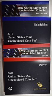 2011, 2013 US MINT SETS