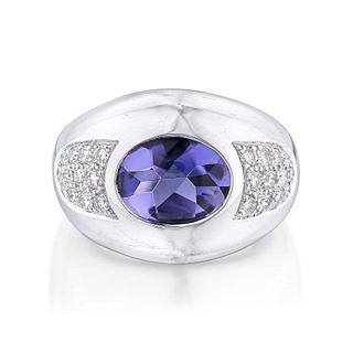 Mauboussin Sapphire and Diamond Ring