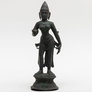  South Indian Bronze Figure of Uma