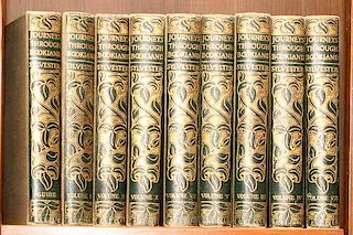 TWO LITERATURE ANTHOLOGIES EARLY 20TH C. 23 VOLUMES