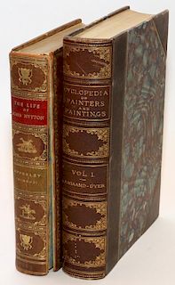 1/4 LEATHER CYCLOPEDIA OF PAINTERS AND PAINTINGS
