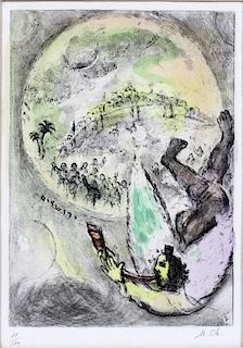 MARC CHAGALL ETCHING