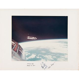 Gemini 8 Signed Photograph - From the Personal Collection of Dave Scott