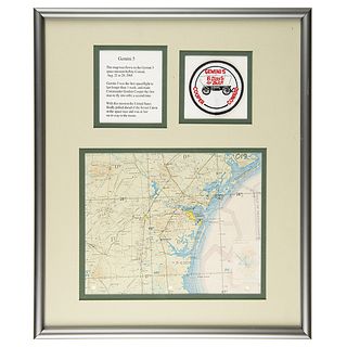 Gemini 5 Aeronautical Chart [Attested to as Flown by Mike Smithwick]