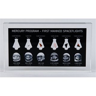 Mercury Program Artifact Display [Attested as Flown by Florian Noller]