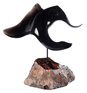 Roger Dane Obsidian Sculpture