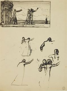 Rockwell Kent pen and ink 