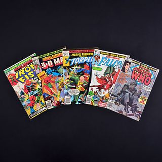 5 Marvel Comics, MARVEL PREMIERE #24, #36, #40, #49 & #60 (Newsstand Edition) 