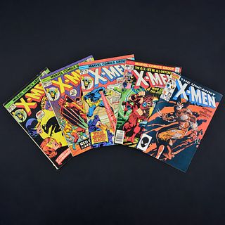 5 Marvel Comics, X-MEN #90, #92, #93 & #102, UNCANNY X-MEN #212