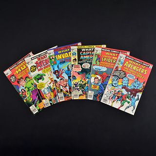 6 Marvel Comics, WHAT IF? #2, #3, #4, #5, #7 & #9