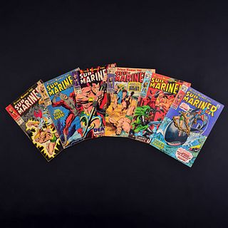 6 Marvel Comics, SUB-MARINER #4, #5, #6, #18, #20 & #24