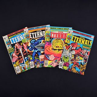 4 Marvel Comics, THE ETERNALS #10, #11, #12 & #14