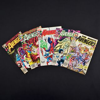 5 Marvel Comics, THE AVENGERS #230 (Newsstand Edition), #231 (Newsstand Edition), #236, #238 (Newsstand Edition) & #250 (Newsstand Edition)