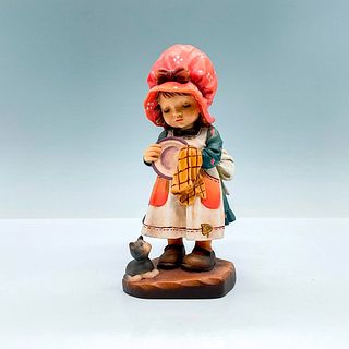 Anri Collectors Society Wood Carved Figurine, Helping Mother