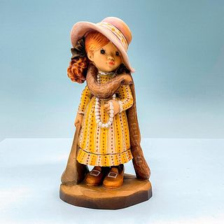 Anri Italy Wood Carved Figurine, Dress Up