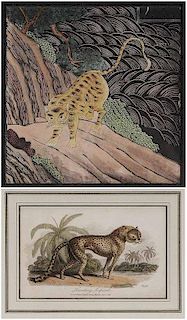 Pair Framed Leopard Prints