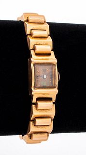 Vintage 14K Rose Gold Watch