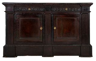 Italian Renaissance Style Credenza Cabinet, 19th C