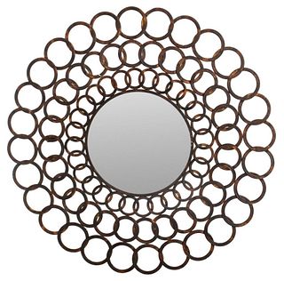 Cast Iron Ring Form Mirror