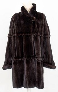 Alixandre Furs for Valentino Couture Mink Fur Coat
