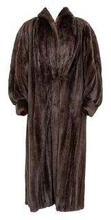Golden Fleece New York Mink Fur Full-Length Coat
