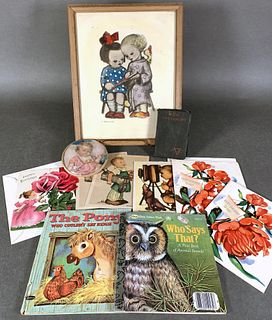 CHILDRENS BOOKS, PRINTS, COLLECTIBLES 