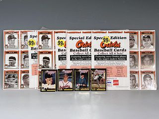 SPECIAL EDITION ORIOLES BASEBALL CARDS & MCDONALDS TOPPS CARDS