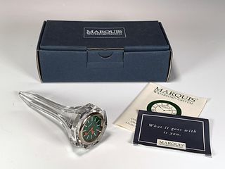 MARQUIS WATERFORD GOLF TEE CLOCK IN BOX