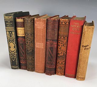 LOT OF ANTIQUE BOOKS LATE 1800S - EARLY 1900S