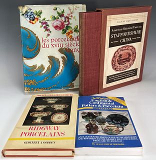 BOOKS ON COLLECTING CHINA, PORCELAIN, POTTERY