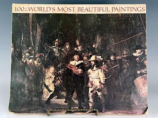 100 OF THE WORLDS MOST BEAUTIFUL PAINTINGS 1966