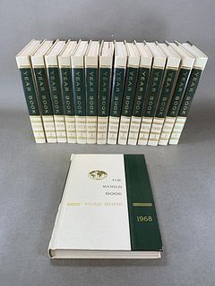 THE WORLD BOOK YEAR BOOK 1968 - 1982