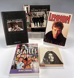 LOT OF BOOKS ABOUT THE BEATLES