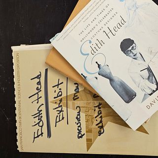 Grouping of Edith Head Books, Photos, and Other Ephemera