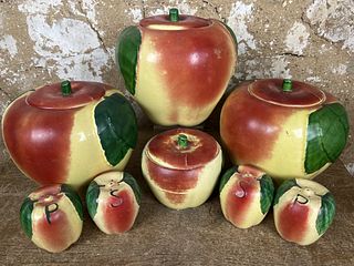 Apple Kitchen Canisters