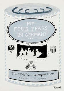 Javier Mayoral (American, 20th c.) "Ambassador James W. Gerard's My Four Years in Germany..."