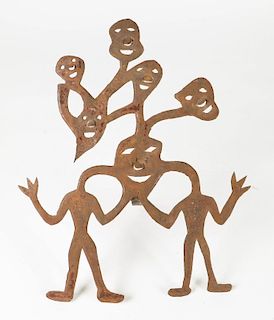 Murat Brierre (Haitian, 1938-1988) Loas Sculpture
