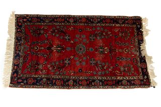 Persian Handwoven Wool Rug, W 34" L 58.5"