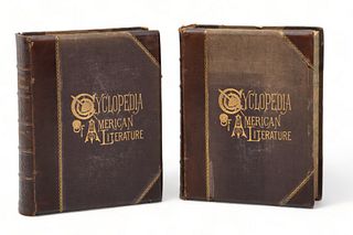 Evert A. & George L. Duyckinck, Cyclopedia of American Literature Vol. I-II,  1875, 2 pcs