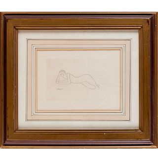 Amedeo Modigliani, etching
