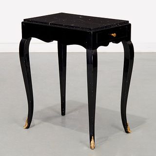 Michael Greer Louis XV style lacquer side table