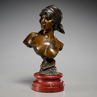 Emmanuel Villanis, bronze bust