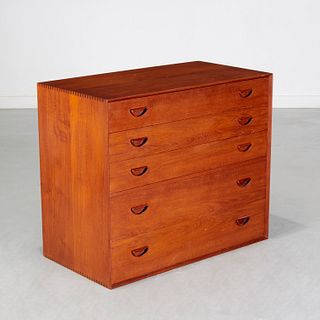 Peter Hvidt Danish modern teak chest