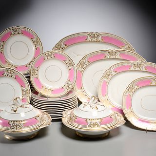 Old Paris serving and dinnerware dishes