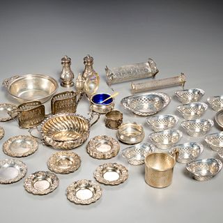 Collection sterling silver tablewares
