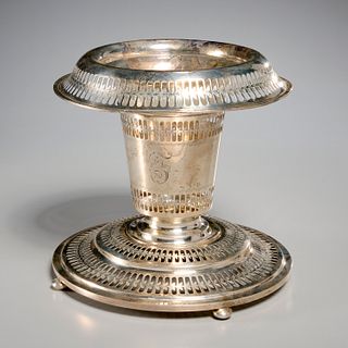 Dominick & Haff reticulated sterling centerpiece