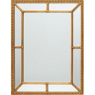 George III style giltwood mirror