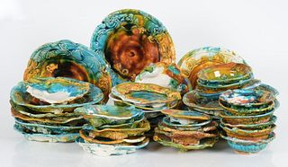 A Group of Contemporary Pottery by Lisa Orr