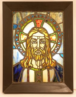 D'Ascenzo Studios Stained Glass Window of Christ