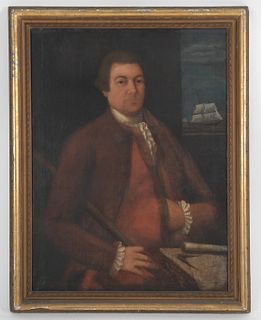 An 18th Century Portrait of a Sea Captain